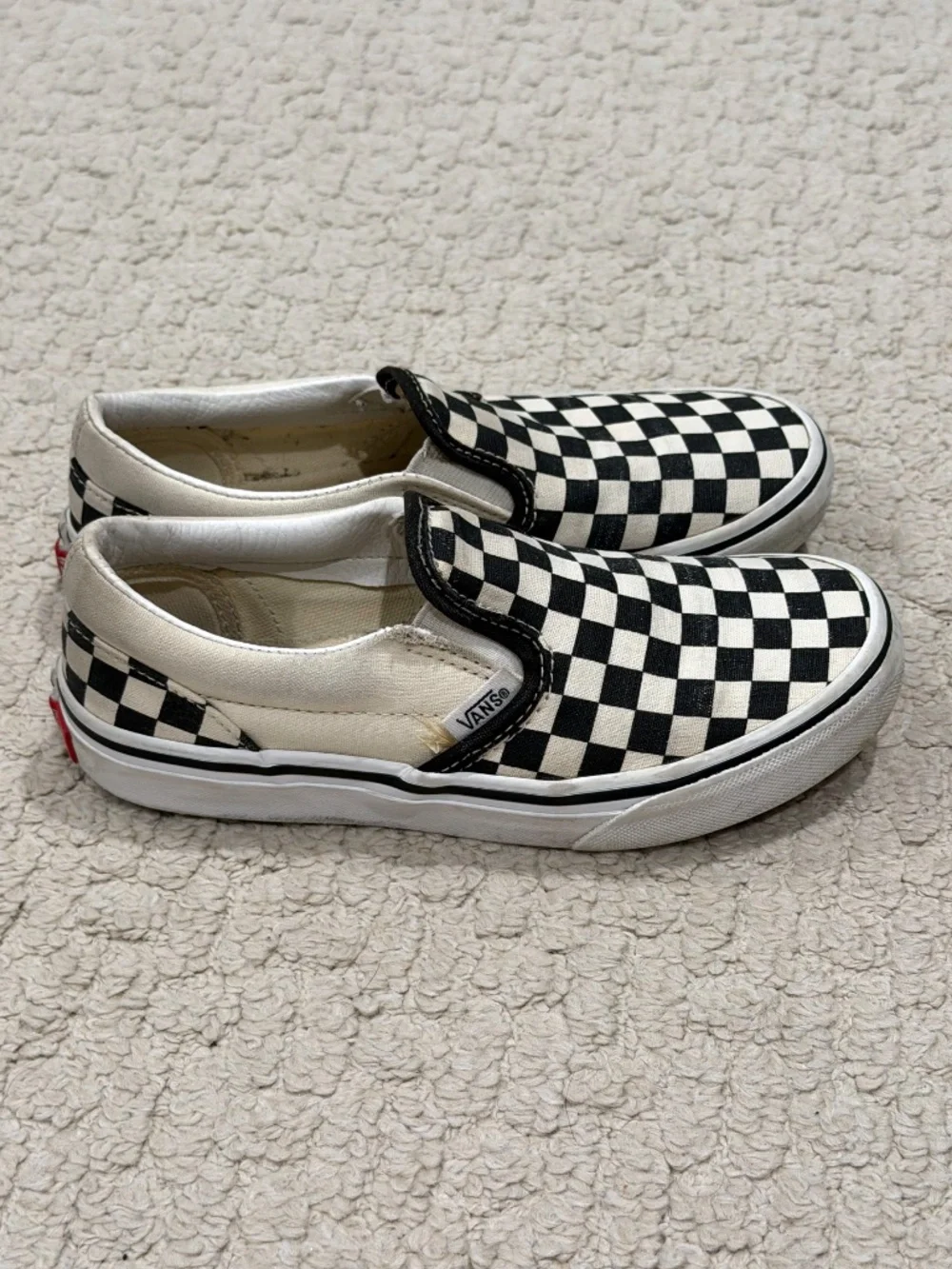 Vans worn some
